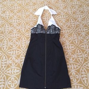 Guess Jeans  Black Lace Dress NWT